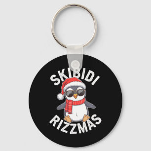 Skibidi Rizzmas Funny Christmas Christmas Season P Key Ring