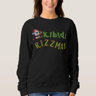 Skibidi Rizzmas Penguin Sweatshirt