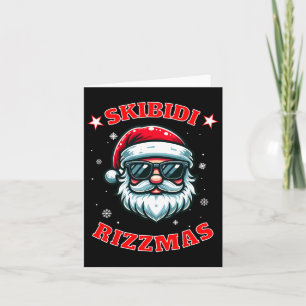 Skibidi Rizzmas Rizz Mas Funny Middle School Alpha Card