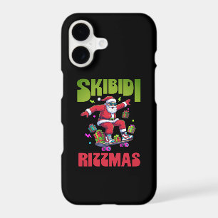 Skibidi Rizzmas Santa on his Skate