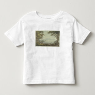 Skiddaw and Derwent Water (pen & ink with w/c over Toddler T-Shirt