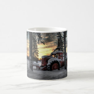 skidder sunrise coffee mug