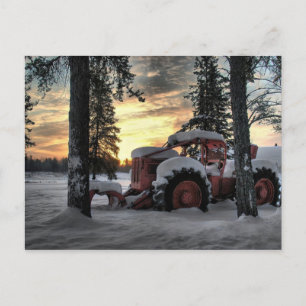 skidder sunrise postcard
