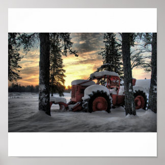 skidder sunrise poster