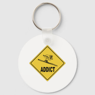 Skier 2 key ring