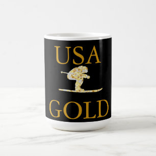 Skier Coffee Mug