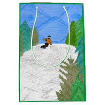 Skier gift bag