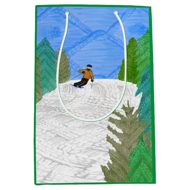 Skier gift bag (Front)