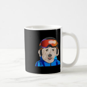 Skier Glen Of Imaal Terrier Snowboarding Pocket Coffee Mug
