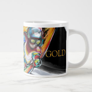SKIER LARGE COFFEE MUG