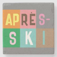 Skier Retro Après Ski Colour Blocks     