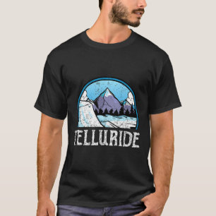 Skier Skiing Snowboarding Snowboard Colorado Tellu T-Shirt