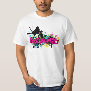 Skier Swirls T-Shirt