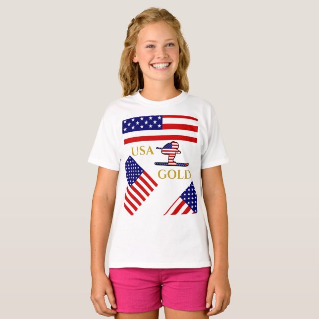 SKIER T-Shirt (Front Full)