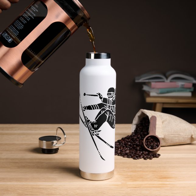 Skier     water bottle (Coffee)