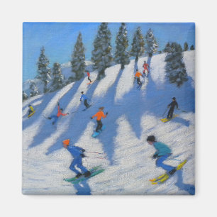 Skiers Lofer 2010 Magnet