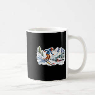 Skiers Men Still Go Skiing In Their Seventies Birt Coffee Mug