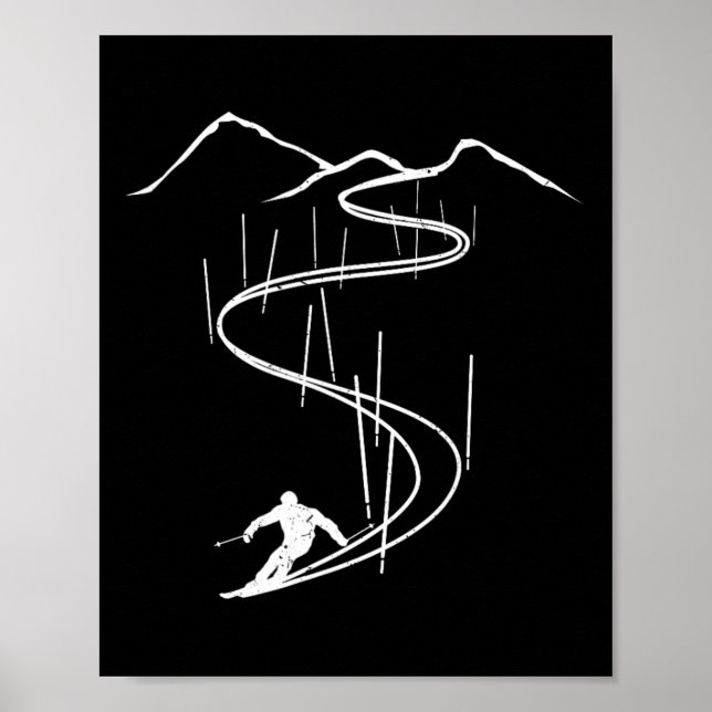 Skiers  poster (Front)