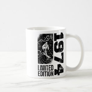 Skiers Skier Vintage Born 1974 Birthday Skiing Ski Coffee Mug
