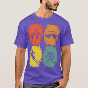 Skiers Skiing Winter Sports T-Shirt