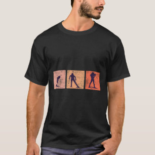 Skies Biathlon Winter Sports Ski Slope Skiing Biat T-Shirt