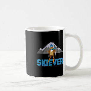 Skiever Cross Country Skiing Winter Sports Biathlo Coffee Mug