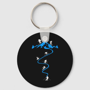 Skifahren Ist Das Leiwandste Key Ring