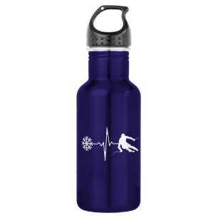 Skiing 532 Ml Water Bottle