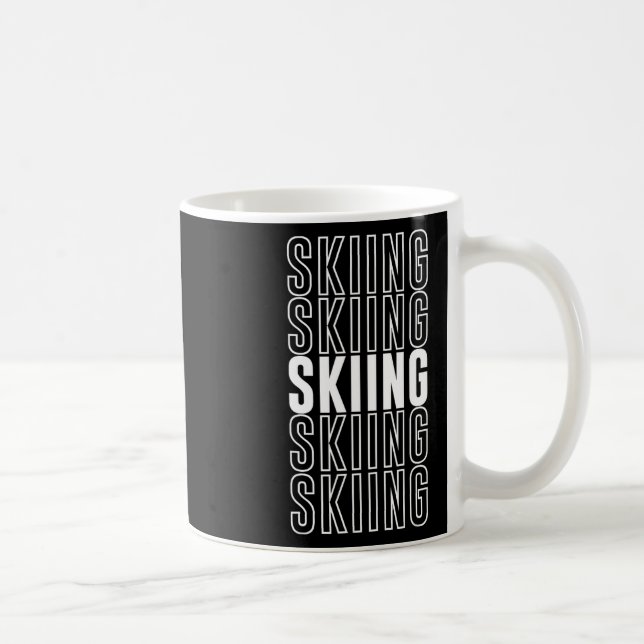 Skiing _7  coffee mug (Right)