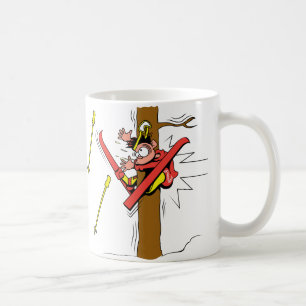 Skiing Accident Coffee Mug