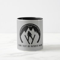 Skiing Accident Get Well Soon Large Coffee Mug