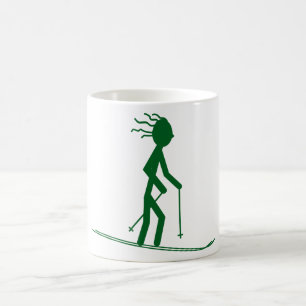 Skiing Adventure Coffee Mug
