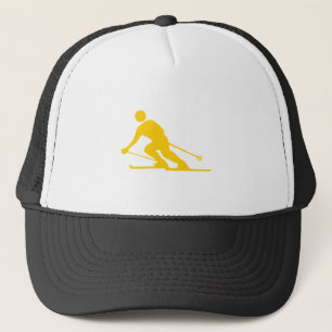 Skiing - Amber Trucker Hat
