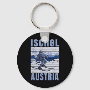 Skiing And Apres Ski - Winter Sports Ischgl Key Ring