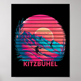 Skiing And Apres Ski - Winter Sports Kitzbuhel, Au Poster