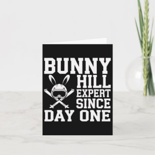 Skiing And Snowboarding Beginner Winter Sports Ent Card