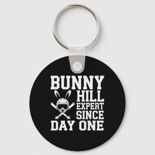Skiing And Snowboarding Beginner Winter Sports Ent Key Ring