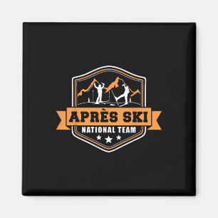 Skiing Aprés Ski National Team Skier Winter Sports Magnet