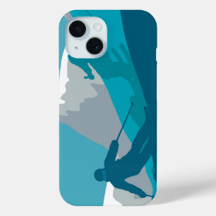 Skiing At Mountains - Skiers  iPhone 15 Case