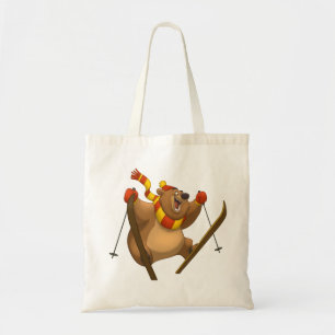 Skiing Bear Bag