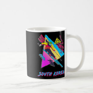 Skiing Colourful Ski Adventure In South Korea  Coffee Mug