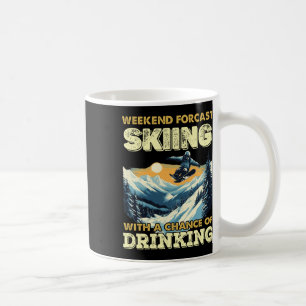 Skiing Costume Snow Fan Snowboarding Ski Mountains Coffee Mug