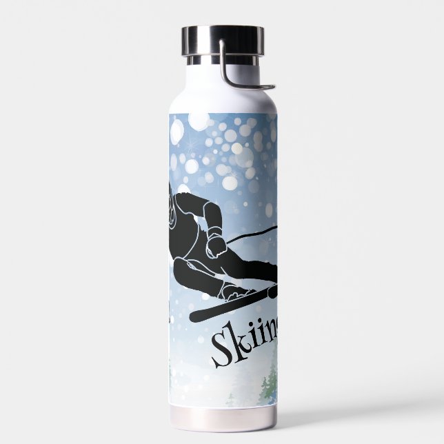 Skiing Design Thor Cooper Vacuum Insulated  Water Bottle (Left)