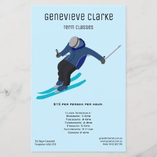 Skiing Flyer