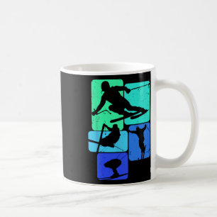 Skiing For Skiier Retro Mens Ski Coffee Mug