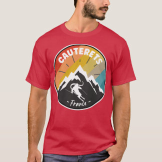 Skiing In France Cauterets T-Shirt
