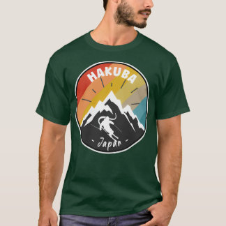 Skiing In Hakuba Japan T-Shirt