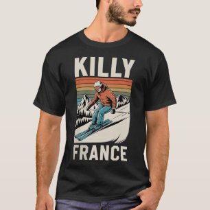 Skiing Killy France T-Shirt