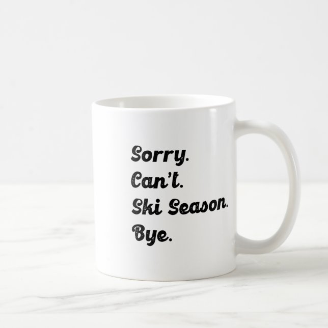 Skiing Lover  Coffee Mug (Right)
