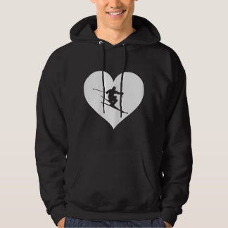 Skiing Lover Women Girls Boys Youth Hoodie